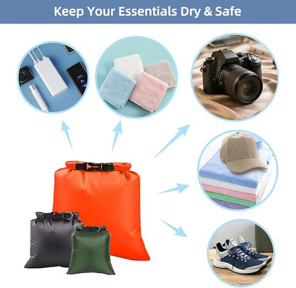 6PCS Dry Bags Waterproof, Lightweight Dry Bags - Image 5