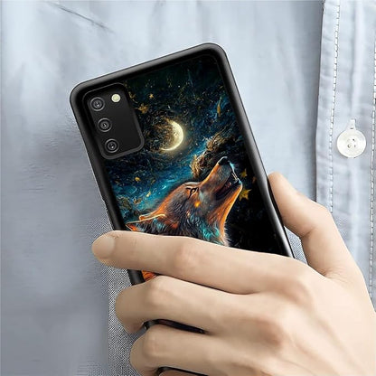 for Samsung Galaxy S20 FE Case, Star Cave Hungry Wolf Pattern Graphic Design - Image 7