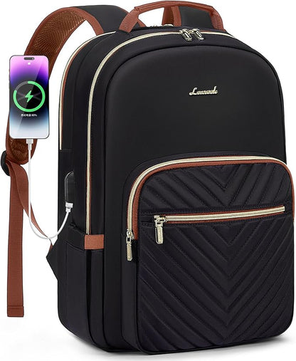 LOVEVOOK Laptop Backpack for Women 15.6 inch, Cute Womens Travel Backpack Purse by LOVEVOOK