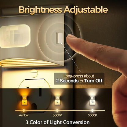 DORESshop LED Night Light, Night Lights Plug into Wall, 3 Color Temperatures - Image 2