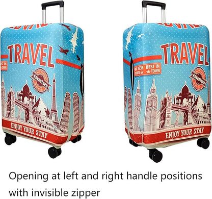 WUJIAONIAO Travel Luggage Cover Baggage Suitcase Cover Protector Skins 18-32 - Image 2
