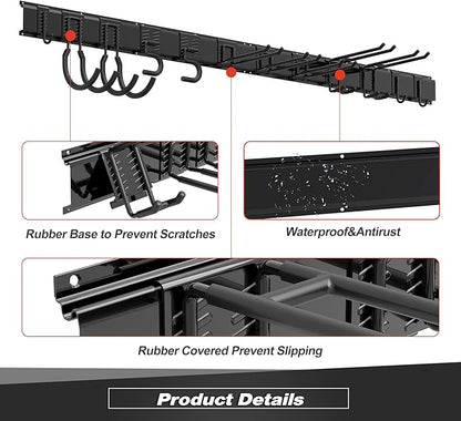 Sttoraboks Garage Tool Storage Rack, Heavy Duty Garage Storage Organizer Rack - Image 4