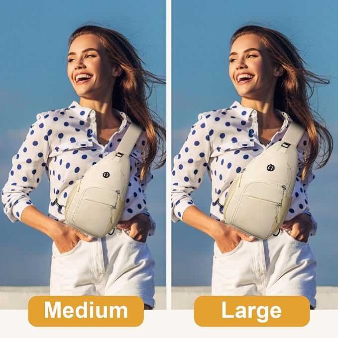 Pritent Crossbody Bags for Women Man Waterproof Sling Bag Backpack Trendy - Image 6