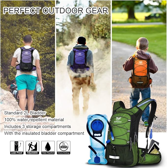 Mothybot Insulated Hydration Backpack Pack - Image 6