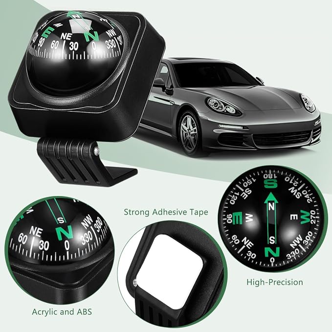 Cabilock Car Compass Dashboard Ball Portable Auto Direction Finder - Image 4