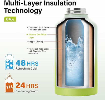 DYSANKY Insulated Water Bottle | Thickened Stainless Steel Vacuum Metal | - Image 3