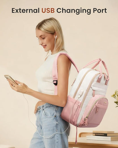 LOVEVOOK Backpack for Women, Laptop Backpack Women, Fits 17 Inch Laptop Bag - Image 2
