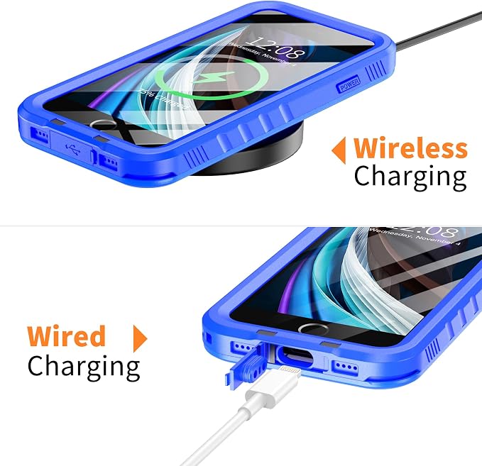 Cozycase Waterproof Case for iPhone SE 3rd 2022/iPhone SE 2nd 2020/iPhone 7/8 - Image 7