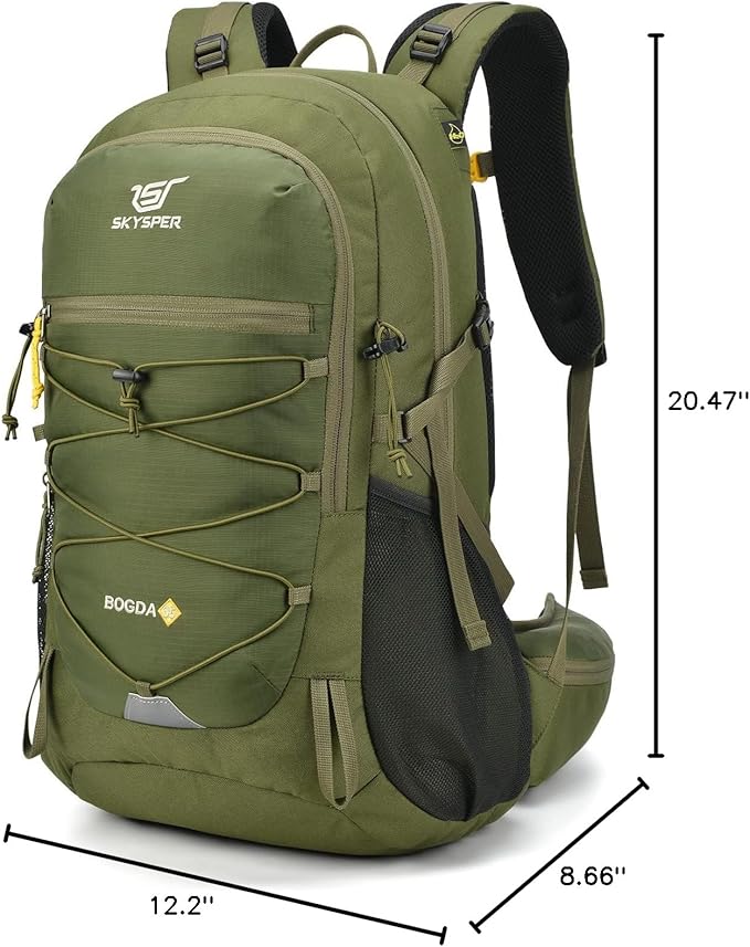 SKYSPER Hiking Backpack for Men Women, 35L Travel Backpack Waterproof Camping - Image 8