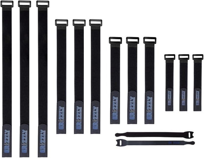 Officewerks Reusable Fastening Cable Straps and Ties, Variety Sizes Assorted 12 - Image 4