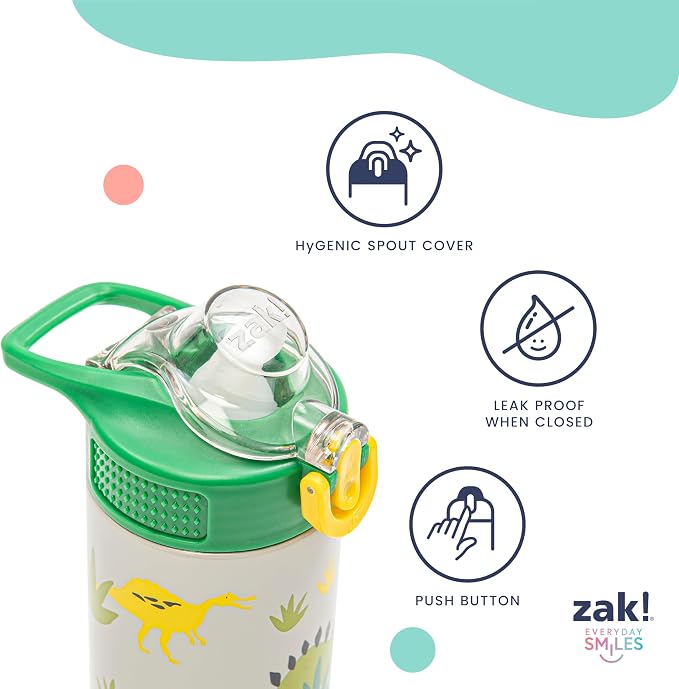 Zak Designs Sonic the Hedgehog Sage Kids Water Bottle - Image 5