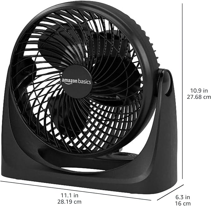 Amazon Basics Air Circulator Desk Fan - Image 3