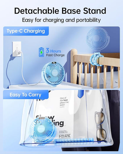 SWEETFULL Portable Stroller Fan - Image 6