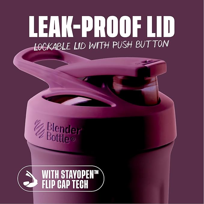 BlenderBottle Strada Shaker Cup Insulated Stainless Steel Water Bottle - Image 2