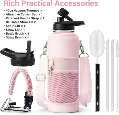 DYSANKY Insulated Water Bottle | Thickened Stainless Steel Vacuum Metal | - Image 2