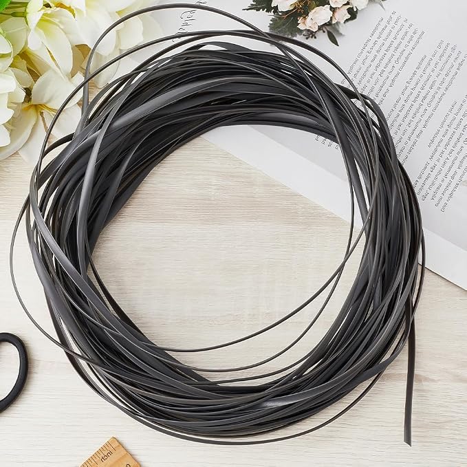 GORGECRAFT 30m*5mm Rattan Weaving Wicker Outdoor Wicker Repair Kit Dark Gray - Image 7