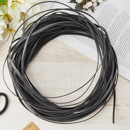 GORGECRAFT 30m*5mm Rattan Weaving Wicker Outdoor Wicker Repair Kit Dark Gray - Image 7