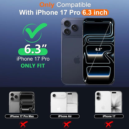 SPIDERCASE for iPhone 17 Pro Case Waterproof, Built-in Lens & Screen Protector - Image 2