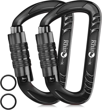 Rhino Produxs 12kN Heavy Duty Carabiner Clips, by Rhino+Produxs