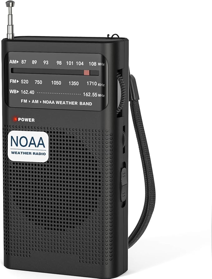 Goodes NOAA Weather Radio, AM FM NOAA Emergency Radio Portable by Goodes