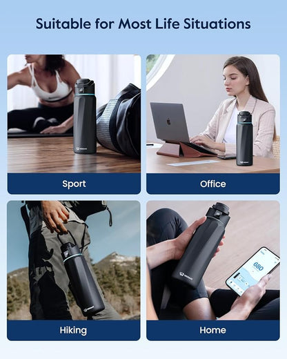 BOOST Smart Water Bottle with Reminder & Tracker, Double Wall Vacuum Insulated - Image 8