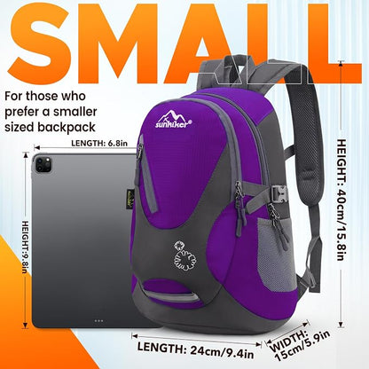 sunhiker Small Hiking Backpack Women Men 20L Lightweight Travel Backpack - Image 4