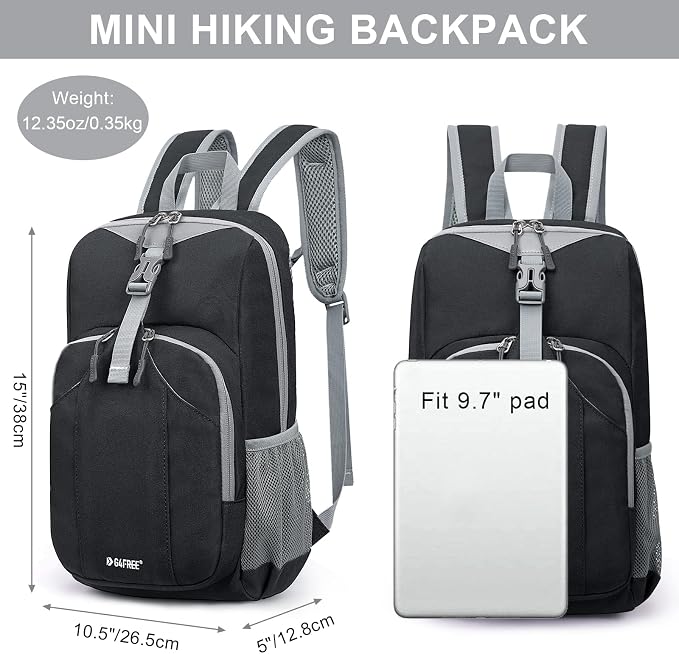 G4Free Mini 10L Hiking Daypack Small Hiking Backpack Cycling Compact Shoulder - Image 2