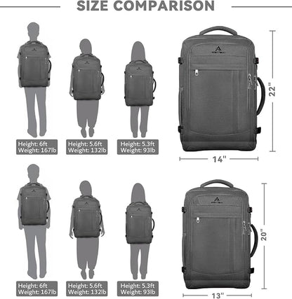 AREYTECO 60L Travel Laptop Backpack - Image 4