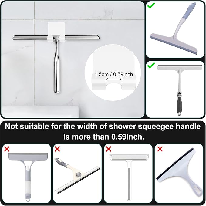 CGBE 4 Pack Shower Hooks - Image 6