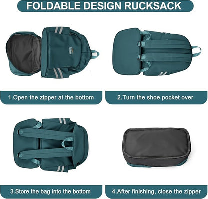 coofay Gym Backpack for Women Waterproof Backpack - Image 7