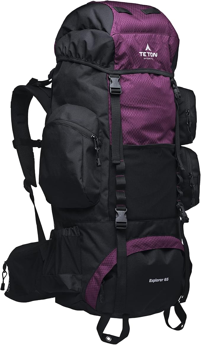 Teton 65L Explorer Internal Frame Backpack - Image 7
