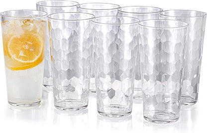 KOXIN-KARLU Mixed Drinkware 26-ounce Plastic Tumbler Acrylic Water Glasses by KOXIN-KARLU