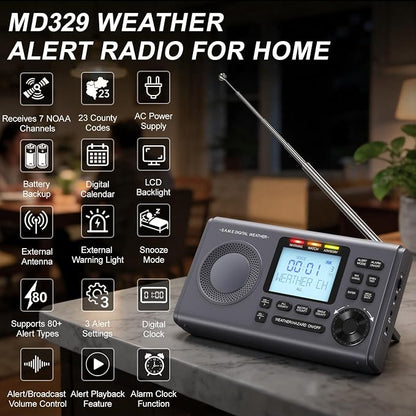 RunningSnail NOAA Weather Alert Radio - Image 9