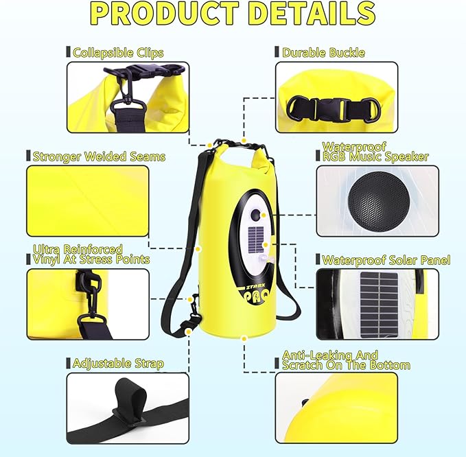 FELICON Solar/Battery Multi-Functional Backpack - Image 8