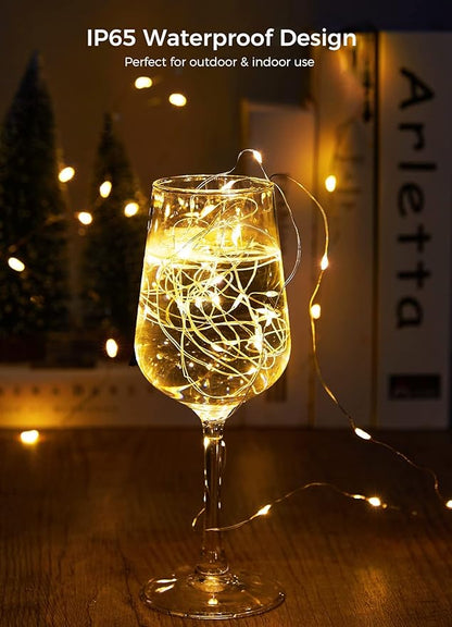 Brightown 12 Pack Led Fairy Lights Battery Operated String Lights Waterproof - Image 5