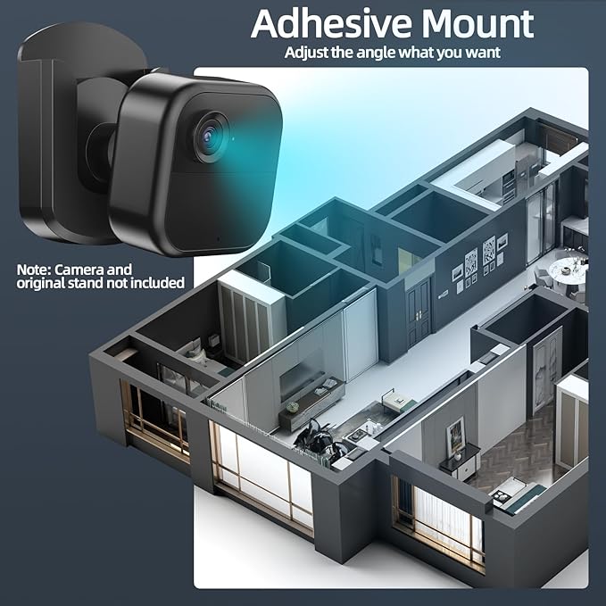 Blink Camera Mount, 3 Pack Adhesive Wall Mount Bracket - Image 4