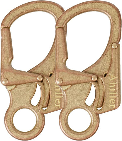 Ahiller Carabiner Clip, Double Anti-Misopening Locking Design, Key Ring Clip by Ahiller