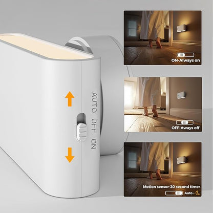 L LOHAS LED Motion Sensor Night Light, Rechargeable Stair Lights Indoor - Image 4