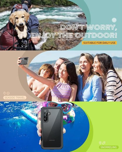 Lanhiem for Samsung Galaxy A37 A36 Phone Case, IP68 Waterproof Dustproof - Image 7