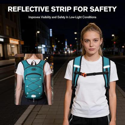 Ultra-Light Soft Daypack 15L/20L, Cushioned Breathable Back Panel Backpack - Image 4