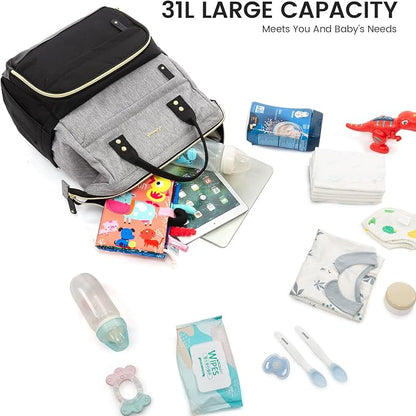 LOVEVOOK Diaper Bag Backpack, Baby Bag - Image 8