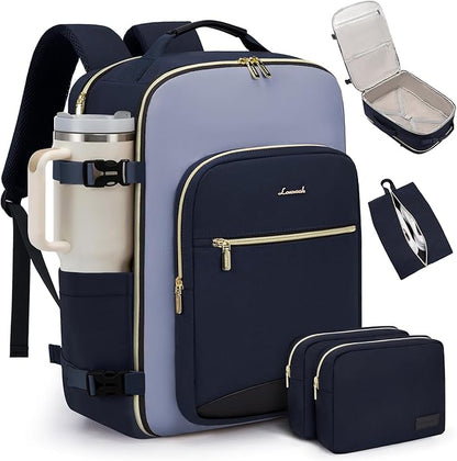 LOVEVOOK 50L Travel Backpack for Women & Men, Airline Approved Carry On Luggage by LOVEVOOK