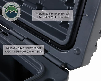 Overland Vehicle Systems 40100031 Dark Gray 169 QT Dry Box Storage - Image 7
