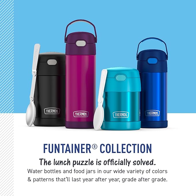 THERMOS FUNTAINER 16 Ounce Stainless Steel Vacuum Insulated Bottle - Image 7
