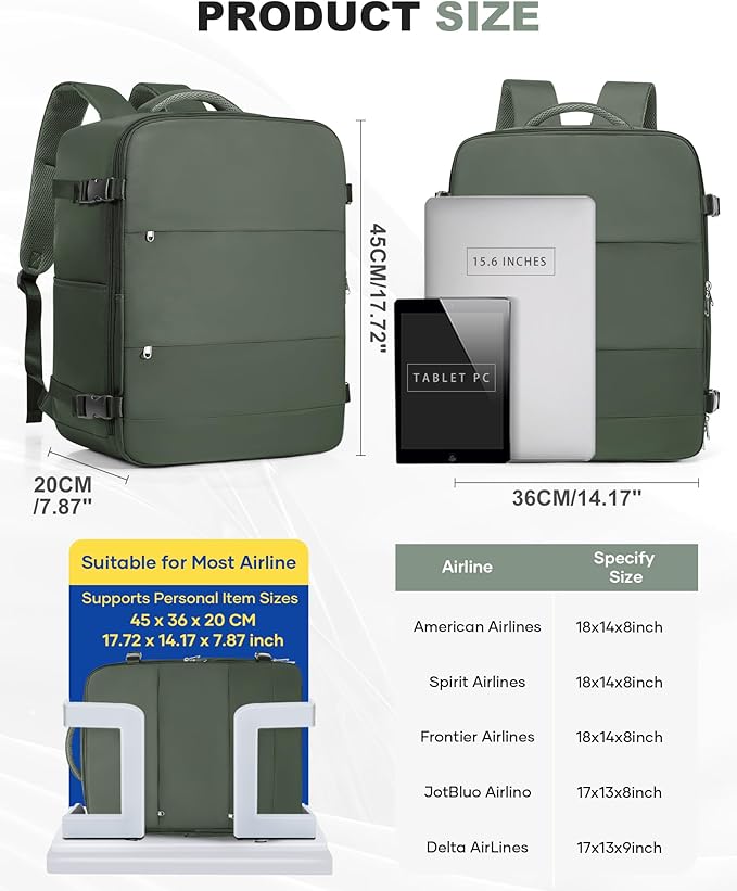 coofay Large Vacuum Backpack Travel - Image 5