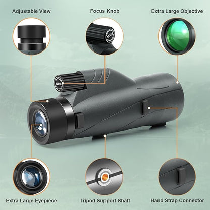 12x56 High Power Monocular Telescope - Image 2