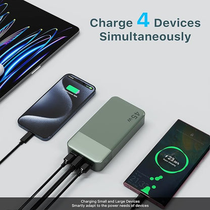 NOBIS Portable Charger, 20000mAh Power Bank, 45W Power Bank Fast Charging - Image 4