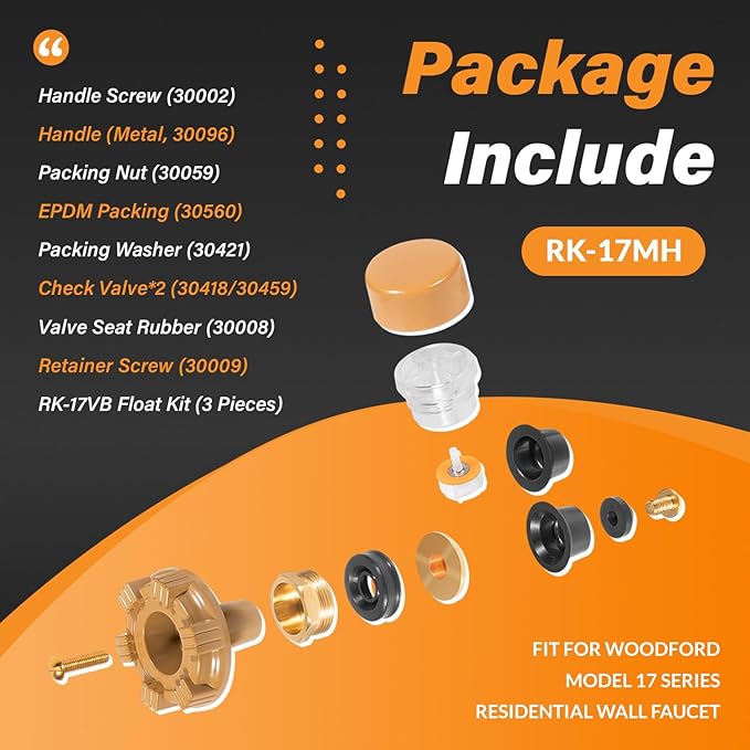 RK-17MH Repair Kit Metal Handle - Image 4