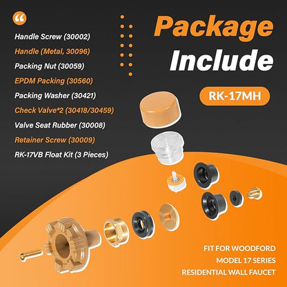 RK-17MH Repair Kit Metal Handle - Image 4