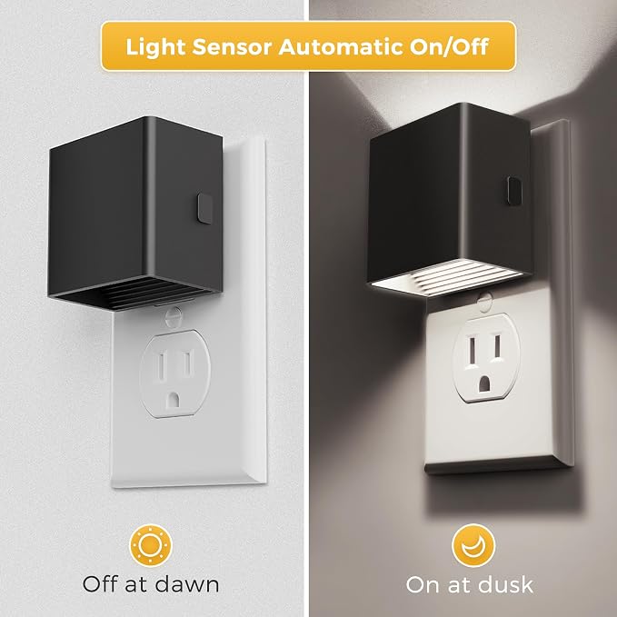 L LOHAS LED Night Light, Night Lights Plug into Wall, Bright Night Light - Image 3